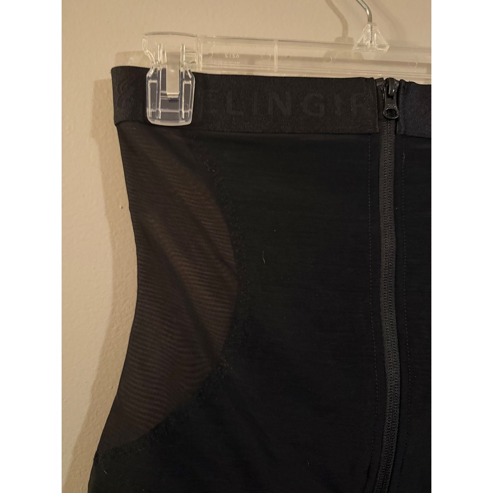 Feelingirl Women Black High Waisted Shapewear Tummy Control Shorts Size L BBL - Picture 3 of 8